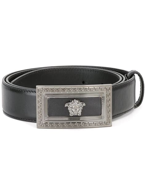 versace buckle belt.